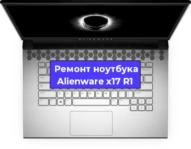 Замена жесткого диска на ноутбуке Alienware x17 R1 в Новосибирске